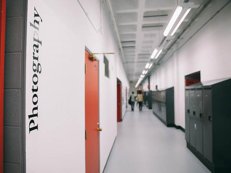 Photography hallway