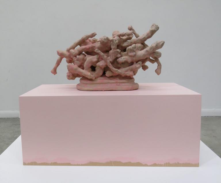 Graduate Faculty Zimra Beiner, Suburban Rock on Plinth, 2017