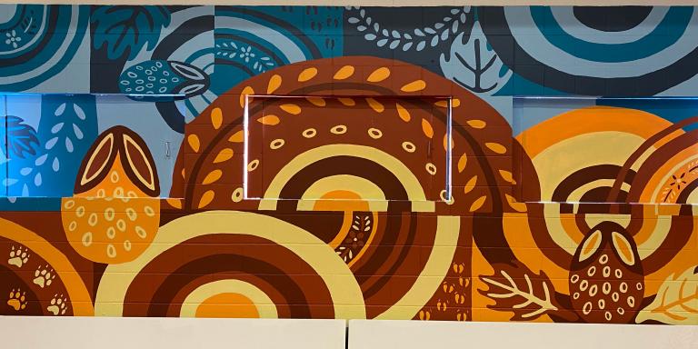 Lodgepole community mural 2