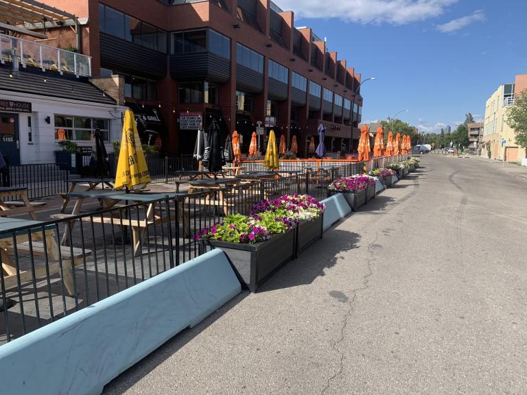 Blank cement barriers Blank cement barriers