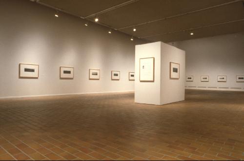 Patrick Close, installation view, 1995. Image courtesy of the Illingworth Kerr Gallery