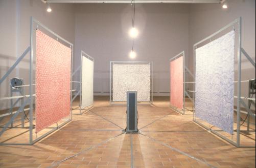 Sound Pool, installation view, 1996. Photo courtesy of the Illingworth Kerr Gallery, AUArts. 