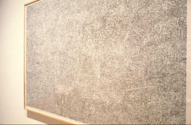 Kim Moodie: Drawings, installation view, 1994. 