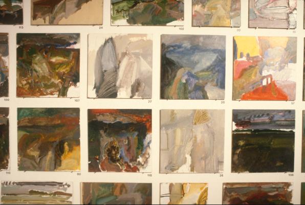 Les Graff: Paintings and Drawings 1983 - 1993, installation view, 1994. 