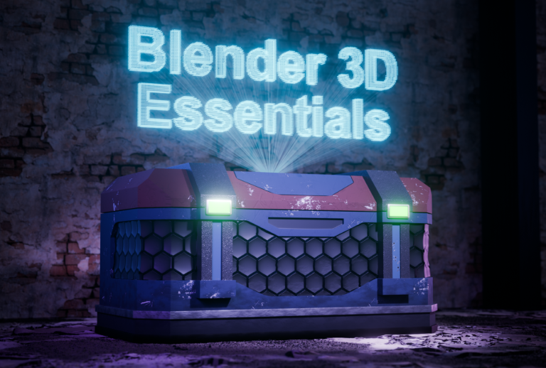 3d rendered loot crate